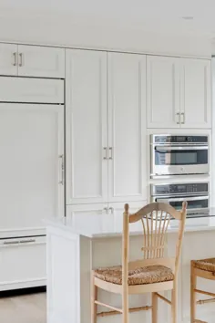 38 + ایده های طراحی آشپزخانه سفید کابینت ها و میزهای پیشخوان