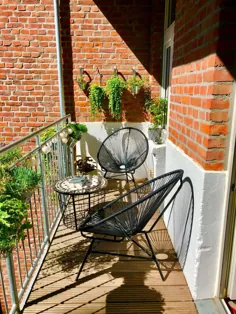 Erinnerungen an einen sonnigen Sommer auf dem Balkon ...