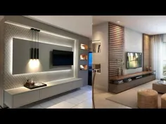 100 کابینت برتر تلویزیون مدرن برای اتاق نشیمن - ایده های تزئین دیوار خانه 2021