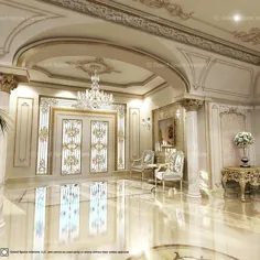کاخ ها و ویلا های لوکس در دبی و سراسر جهان -شرکت طراحی داخلی در دبی -کلاسیک