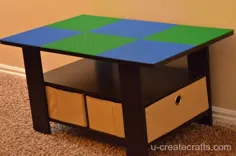 یک میز قهوه را به یک میز LEGO تبدیل کنید - U Create