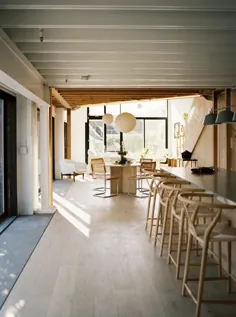OWIU Studio سبک ژاپنی را به آپارتمان Biscuit Loft در LA آورده است