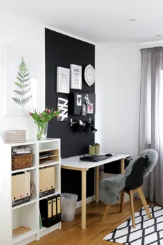 دفتر داخلی: Wie du dein Büro praktisch und schön einrichten kannst - Tulpentag.  شنل رضپته.