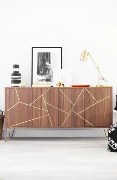 میز کناری هک IKEA مدرن قرن - Kristi Murphy |  وبلاگ DIY