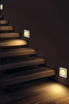 روشنایی داخلی لوکس برای پله ها تشخیص حرکت چراغ های شب راهرو اتاق خواب
