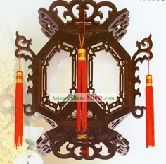 فانوس قصر سنتی چینی فانوس های دست ساز چراغ های لامپ چراغ های چوبی دست عامیانه نقاشی شده صفحه 6