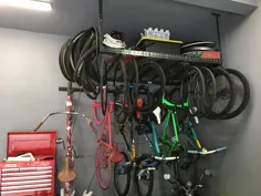 12 ایده ذخیره سازی دوچرخه گاراژ