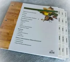 چگونه می توان دستور آشپزی و کتابهای آشپزی را برای استفاده در آشپزخانه سازماندهی کرد
