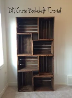 13 قفسه جعبه ساخته شده از جعبه چوبی برای آرامش و شلوغی به زیبایی