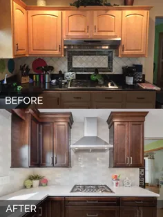 عکس های قبل و بعد از آشپزخانه Sue & Russell