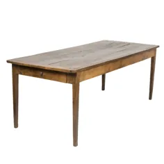 A Rare Elmwood Vintage Farmhouse Table، نوزدهم C. 415 355-1690