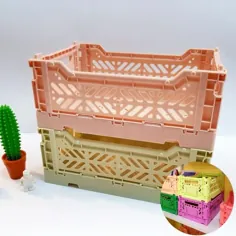 Aykasa 35 Color Folded Storage Box Crates Craft Storage |  اتسی