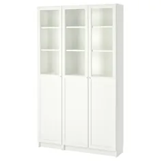قفسه کتاب BILLY / OXBERG ، سفید ، 63x11 3 / 4x79 1/2 "- IKEA