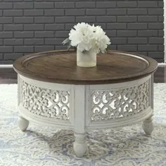 میز میز قهوه Astoria Grand Gandy رنگ پایه: سفید