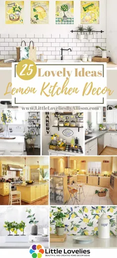 25 ایده دکوراسیون آشپزخانه لیمو - تم آشپزخانه تم لیمو
