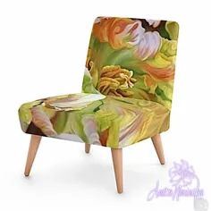 صندلی ها و صندلی های گلدار