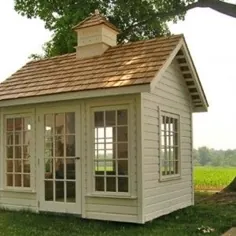 Kleine Gartenhäuser sind super beliebt!  - Archzine.net