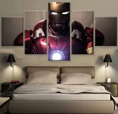 Iron Man Armor - 5 قطعه نقاشی