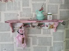 قفسه چوبی با آویز قفسه آشپزخانه قفسه دیواری مهد کودک |  اتسی