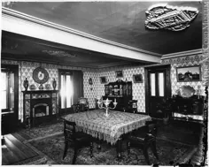 موزه موزه مک کورد - اتاق ناهار خوری ، خانه خانم استفان ، مونترال ، QC ، 1905