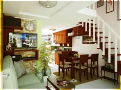 ایده های طراحی داخلی خانه ردیف فیلیپین