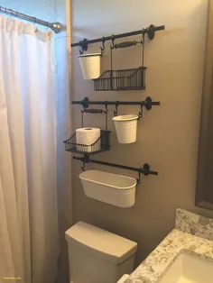 45+ ایده معلق برای ذخیره سازی حمام برای به حداکثر رساندن فضای حمام