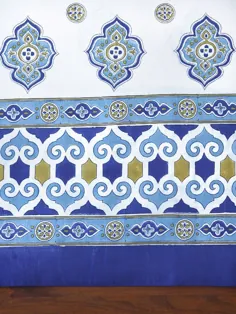 روتختی مراکشی ، Quatrefoil ، سفید