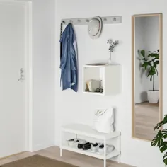 کابینت دیواری EKET با درب شیشه ای ، سفید ، عرض: 13 3/4 "ارتفاع: 13 3/4".  بیشتر بدانید!  - IKEA