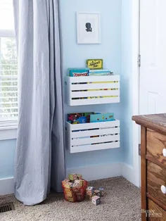خرید یا انجام DIY: ذخیره سازی دیوار هوشمند و شیک برای سازماندهی اتاق خواب کوچک خود