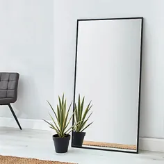 آینه لاغری آپارتمانی 150x80 سانتی متر مشکی