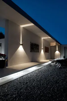 نورپردازی در فضای باز نورپردازی معماری و طراحی