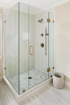 انواع محبوب درب دوش شیشه ای برای حمام مدرن