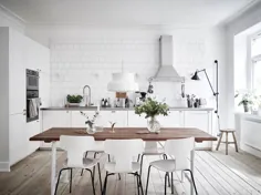 آشپزخانه های اسکاندیناوی: ایده ها و الهامات
