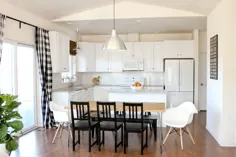 سری نوسازی آشپزخانه: رنگ آمیزی کابینت آشپزخانه ما به رنگ سفید - با رنگ گچ!
