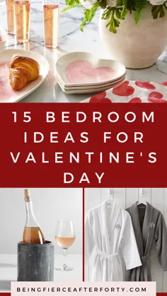 15 ایده اتاق خواب عاشقانه برای روز ولنتاین