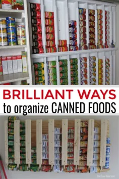 ایده های ذخیره سازی مواد غذایی کنسرو شده - بهترین هک های نگهداری مواد غذایی کنسرو شده