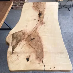 میز ۶نفره ساخته شده از چوب زبان گنجشک