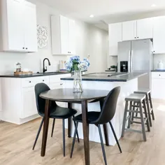 آشپزخانه سفید مدرن
