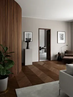 تور یک آپارتمان شیک استکهلم توسط طراح داخلی لوئیز لیلاجرانتز - طراحی اسکاندیناوی