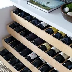 قفسه های نوشیدنی را در کابینت پایه Ikea Maximera بیرون بیاورید