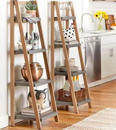 قفسه نردبان آشپزخانه - کی ، چگونه و کجا می توان یکی استفاده کرد