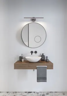 نورپردازی مدرن برای غرور شما - طراحی داخلی حمام