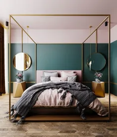 15 طراحی اتاق خواب کاریزماتیک و مدرن