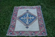 فرش خانه مزرعه فرش ترکی پشم ارگانیک هندسی آناتولی |  اتسی