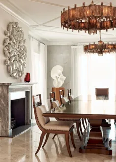 اتاق ناهار خوری رسمی خانه توسط دیلن فارل دیزاین |  1stDibs