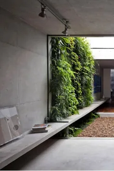 50+ الهام از طراحی دیوار سبز - دفتر خاطرات معماران