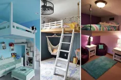 مادران در حال ساخت تخت های دو طبقه با ارتفاع دو نفره هستند تا فضای بیشتری را در اتاق بچه ها ایجاد کنند