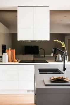 سادگی در اسکاندیناوی: یک آشپزخانه فوق العاده مدرن - خانه کامل
