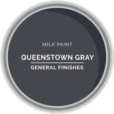 General Finishes رنگ شیر خاکستری Queenstown ، پینت
