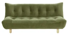 مبل Habic Kota 3 Seater Velvet Clic Clac - سبز